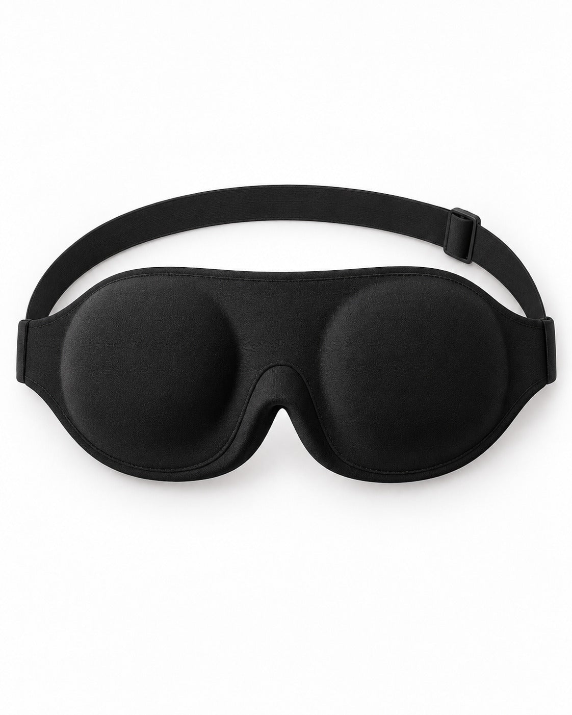 Front view of the Pillow-Side mask showing its two recessed eye cups